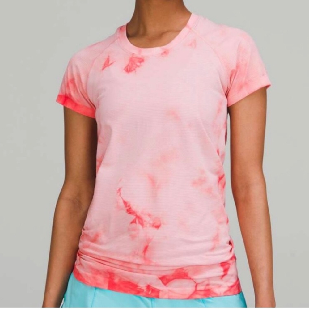 Lululemon Swiftly Tech 2.0 Pink Tie Dye 6. NWOT